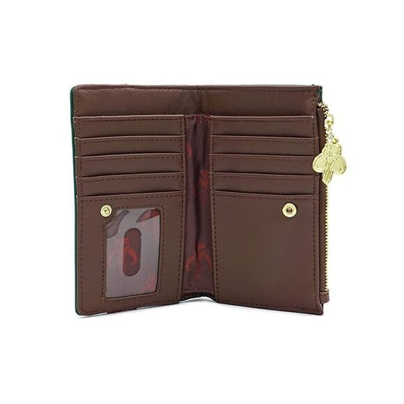 Loungefly X Star Wars Boba Fett Cosplay Bi Fold Zipper Wallet - Picture 2 of 2